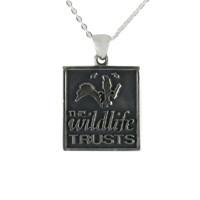 Wild life Trust Collection Sterling Silver Square Necklace