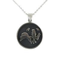 wild life trust round pendant