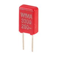 wima mks0f013300b00ms 3n3 250v mks02 mini polyester capacitor