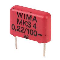 wima mks4d032203c00ks 220nf 10 100v 10mm pitch polyester capacitor