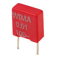 wima fks2d021001b00ms fks2 001uf 20 100v radial polyester capacitor