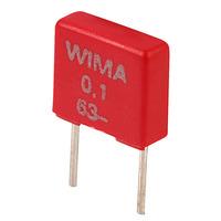 wima mks2c031001a00ks mks2 01uf 10 63v radial polyester capacitor