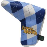 Winning Edge Loudmouth Blue & White Putter Cover