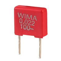 Wima MKS2D022201A00KS MKS2 0.022uF ±10% 100V Radial Polyester Capa...