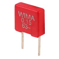 Wima MKS2C031501A00KS MKS2 0.15uF ±10% 63V Radial Polyester Capacitor