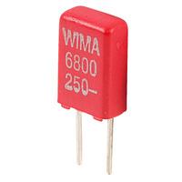 wima mks02 0006820250 6n8 250v mini polyester capacitor