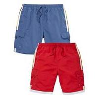 WILLIAMS & BROWN Pack Of 2 Swimshorts