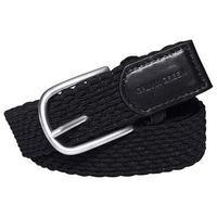 win braided belt ladies small black 75cm