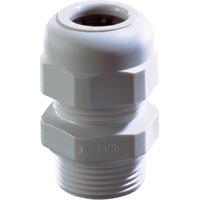 Wiska 10066404 SKV 16 Light Grey Plastic Cable Gland with Strain R...