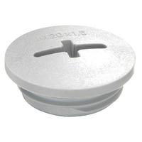 Wiska 10060624 EVSG 12 Light Grey Plastic Blind Plug M12