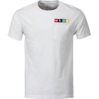 wknd npw pocket t shirt white