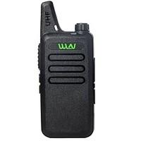 WLN KD-C1 Walkie Talkie UHF 400-470 MHz MINI-handheld transceiver two way Ham Radio communicator