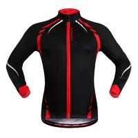 WOSAWE Winter Outdoor Sports Warm Fleece Long Cycling Sleeve Jacket