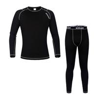 wosawe unisex winter fleece cycling long sleeve thermal jersey pants t ...