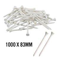 Wooden Golf Tees Large Pack 83mm