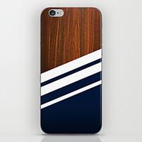 Wooden Navy Pattern Back Case for iPhone 6s 6 Plus