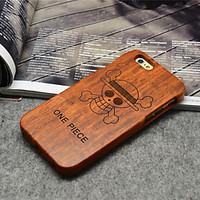 Wood ONE PIECE Pirates Hard Back Cover for iPhone 5/5s