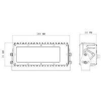 Working light SecoRüt Secorütt LED-ARBEITSSCHEINWERFER 30 W 12 V, 24 V (W x H x D) 188 x 76 x 54 mm 1200 lm