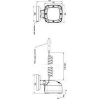 Working light SecoRüt LED Arbeitsscheinwerfer mit Magnetfuß 12-36 Volt 12 V, 24 V, 36 V, 48 V (W x H x D) 100 x 165 x 75