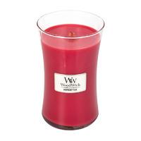 WoodWick Raspberry Yuzu Hourglass Large Summer Sweets Candle