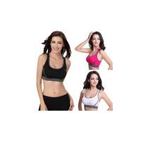 Women\'s Seamless Sports Crop Top - 3 Colours & 4 Sizes