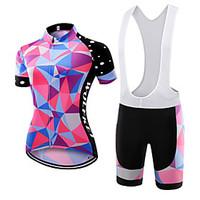 WOLFKEI Summer Cycling Jersey Short Sleeves BIB Shorts Ropa Ciclismo Cycling Clothing Suits #36