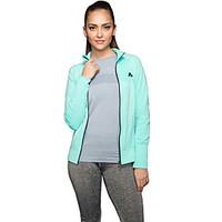 Women\'s Long Sleeve Sports Jacket Fitness Gym Quaick Dry Tops