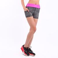 womens running shorts compression summer yoga terylene slim athleisure