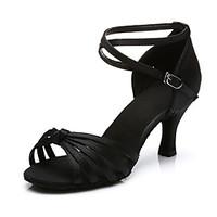 womens dance shoes latin sandals dance shoes ladygirls cuban heel 57 b ...