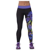 Women\'s Running Pants/Trousers/Overtrousers Leggings Bottoms Quick Dry Comfortable Summer Yoga Exercise Fitness Racing Running Polyester