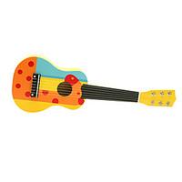 Wood Random Simulation Child Guitar for Children All Musical Instruments Toy