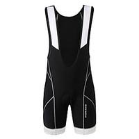 Wosawe Cycling Bib Shorts Unisex Breathable / Anti-skidding/Non-Skid/Antiskid / 3D Pad / Limits Bacteria Bike Bib Shorts