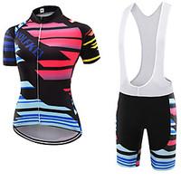 WOLFKEI Summer Cycling Jersey Short Sleeves BIB Shorts Ropa Ciclismo Cycling Clothing Suits #35