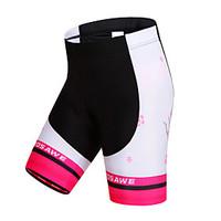 WOSAWE Cycling Padded Shorts Women\'s Bike Padded Shorts/Chamois Shorts Bottoms Breathable Quick Dry Windproof Limits BacteriaSpandex