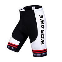 WOSAWE Cycling Padded Shorts Women\'s Unisex Bike Shorts Padded Shorts/Chamois BottomsBreathable Quick Dry 3D Pad Limits Bacteria