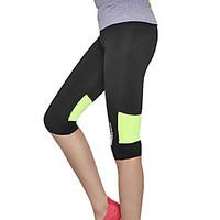 Women\'s Running Tracksuit 3/4 Tights Pants/Trousers/Overtrousers BottomsBreathable Quick Dry Moisture Permeability High Breathability