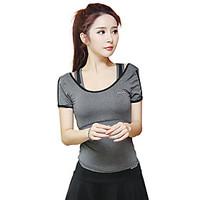 womens short sleeve running tops breathable quick dry spring summer sp ...
