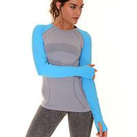 womens slim comfortable long sleeve t shirt quick dry fitness sports t ...