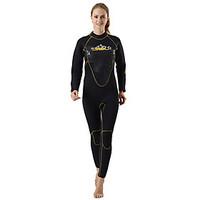 womens 5mm full wetsuit thermal warm neoprene diving suit long sleeve  ...