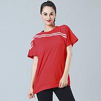 Women\'s Short Sleeve Running T-shirt Sweatshirt Tops Breathable High Breathability (>15, 001g) Lightweight Materials ComfortableSpring