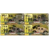 World Peacekeepers Humvee and Figures(4 Styles Available One Supplied At Random)