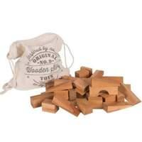 Wooden Story - XL Wooden Blocks 50pcs Natural
