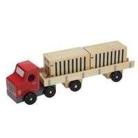 Wooden Container Truck