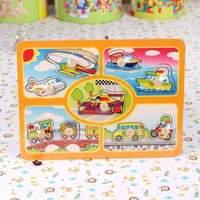Wooden Vehicle Puzzle