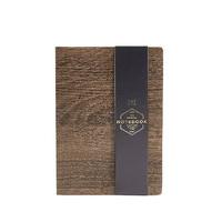 Wooden effect notebook