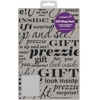 Word Search Birthday Gift Wrap