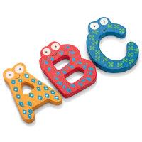 Wooden Magnetic Letters