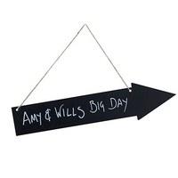 Wooden Chalkboard Arrow