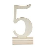 wooden table numbers 1 12