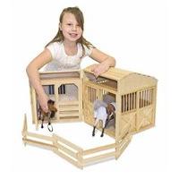 Wooden Folding Horse Stable